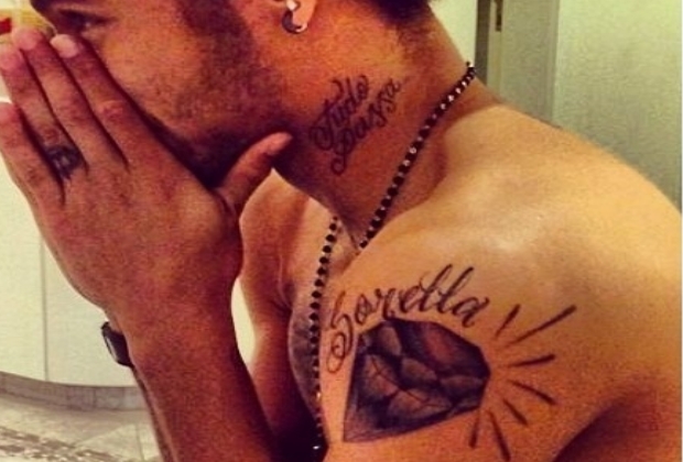 O Que Significam Os Simbolos Das Tatuagens De Neymar