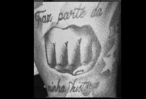 O Que Significam Os Simbolos Das Tatuagens De Neymar