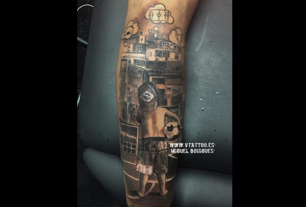 O Que Significam Os Simbolos Das Tatuagens De Neymar