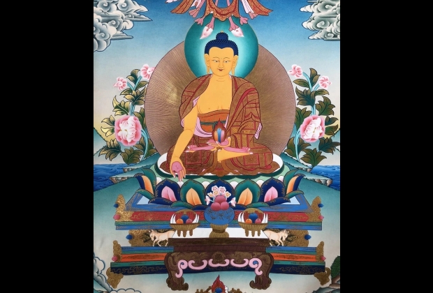 Os Cinco Budas Da Meditacao